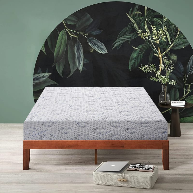 SLEEPSPA Nirvana Bamboo Fabric with HerbFRESH Technology 7 Zone 4 Inch Single Size Mattress | 11 Years Warranty | Medium Soft | Natural Pure Latex Foam Mattress (72x30x4,Single Size Mattress, White)