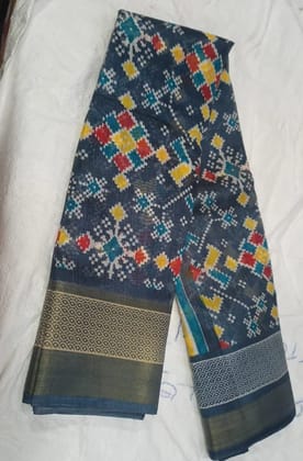 Elegant Red Silk Saree by VANI TEXTELES