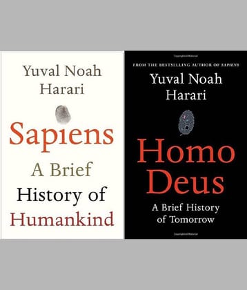 Yuval Noah Harari 2 Books Set: Sapiens & Homo Deus (English, Paperback)