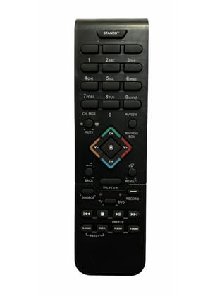 LCD-LED Remote No. 2213, Compatible with Onida LCD-LED TV Remote Control-Old Remote Functions Must Be Exactly Same (Color Multicolor)