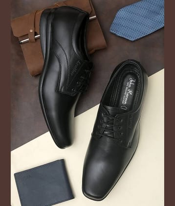 John Karsun - Black Men's Derby Formal Shoes
