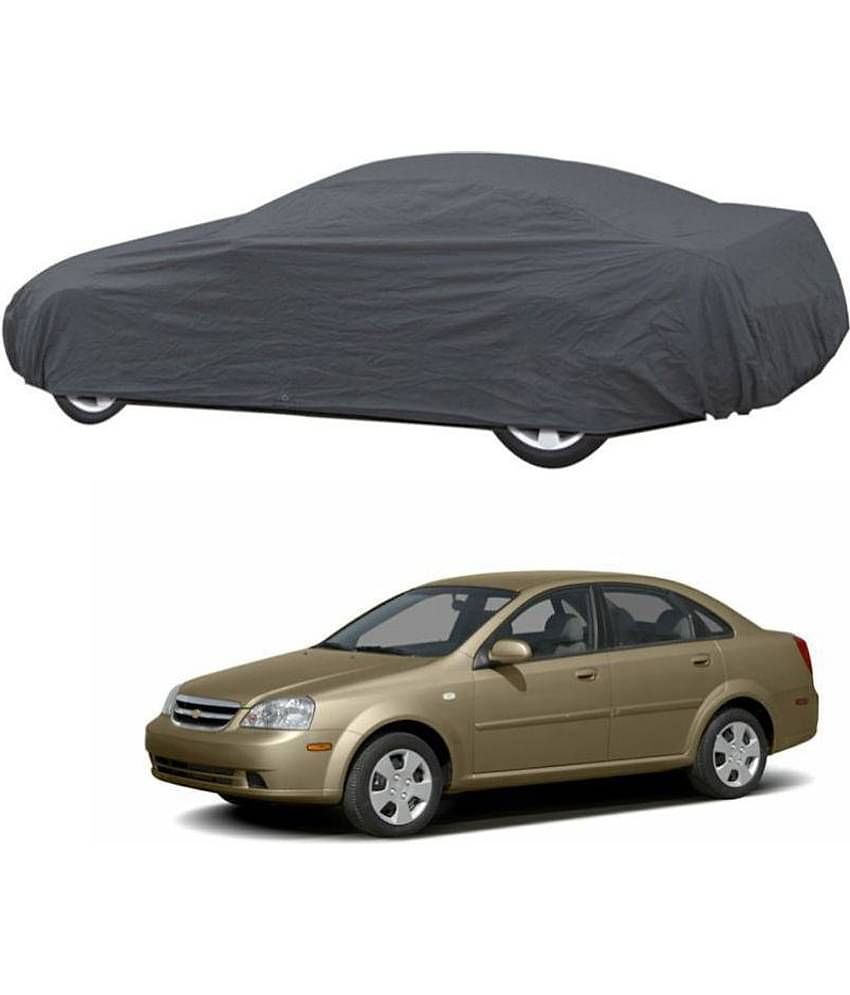Autoretail Grey Color Dust Proof Car Body Polyster Cover Polyster For Chevrolet Optra