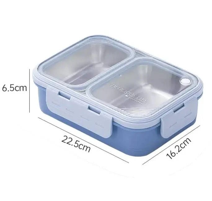 Stainless Steel Lunch Box, Leakproof Bento Box for Kids and Adults, BPA-Free, Microwave and Dishwasher Safe, Pink