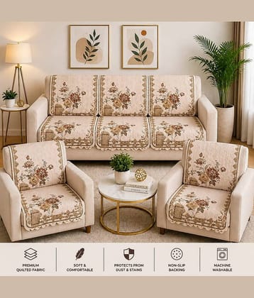ONAVH 5 Seater Polyester Sofa Cover ( Pack of 10 )