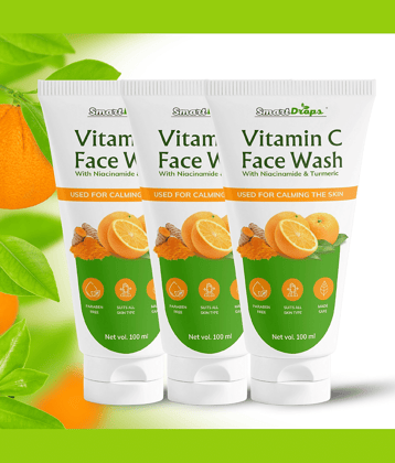 Smartdrops - Refreshing Face Wash For All Skin Type ( Pack of 3 )
