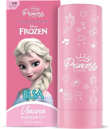 Disney Frozen Princess by RENEE Unicorn Makeup Kit Elsa, Vegan & Cruelty-Free, 7.4g