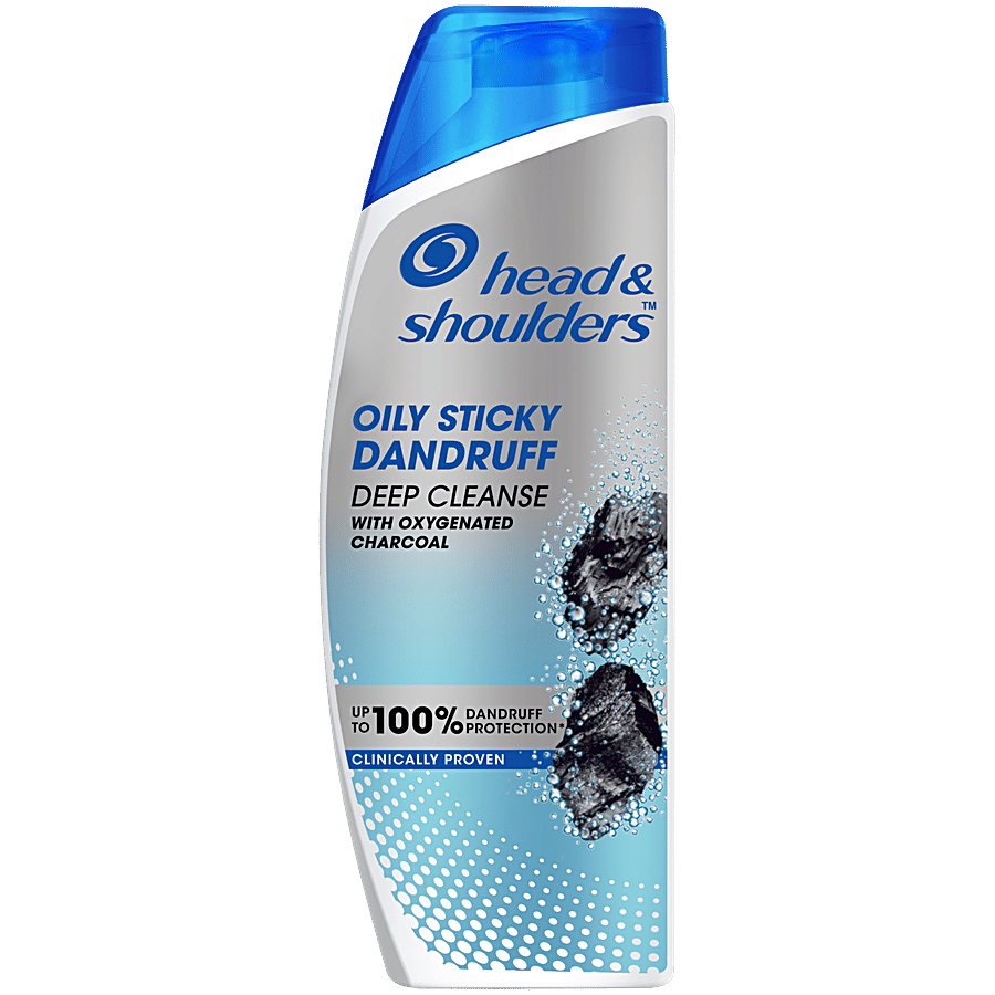 Head & Shoulders Anti-Dandruff Shampoo, Deep Cleanse, 340ml
