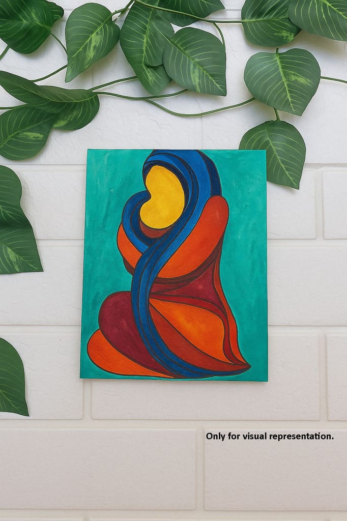 Dbeautify's DIY Traditional Mother & Child Painting
