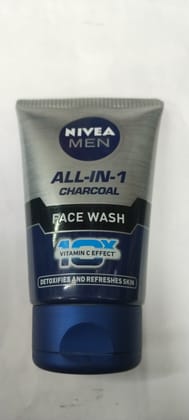 Nivea Men All-in-1 Charcoal Face wash Vitamin c effect 