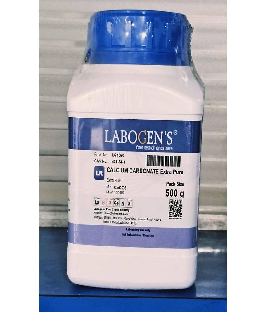 LABOGENS CALCIUM CAR-BONATE FINE POWDER 500GM