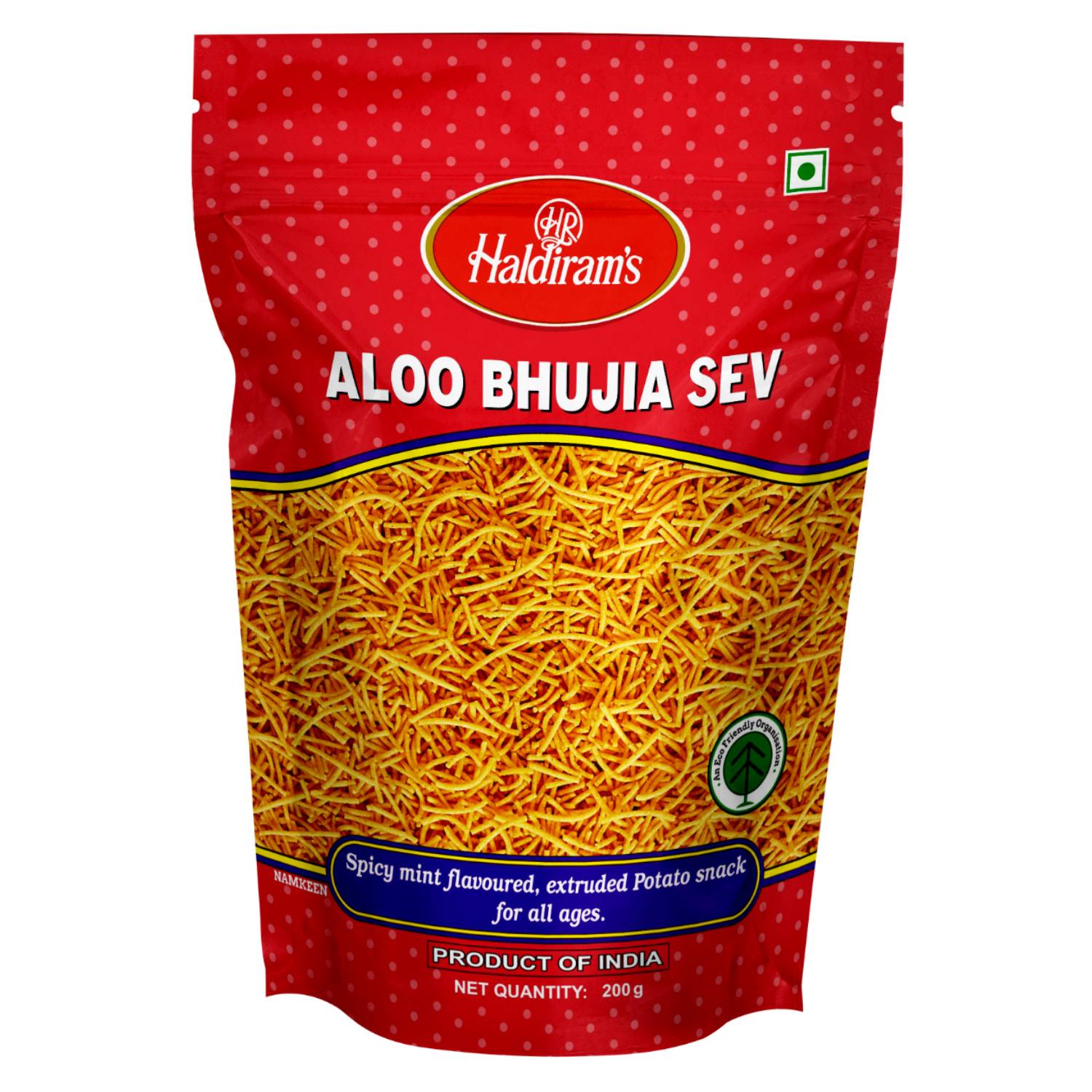 Haldiram Aloo Bhujia 200 Gm - Pack of 50