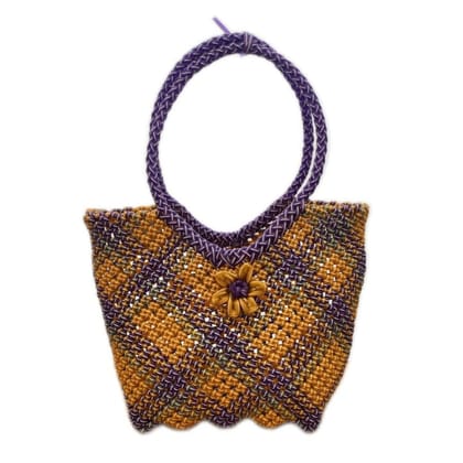 PLASTIC WIRE TOTE HANDBAG