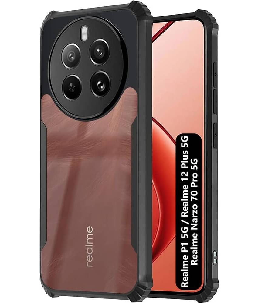 VAKIBO Plain Cases Compatible For Rubber Realme P1 5G ( Pack of 1 )