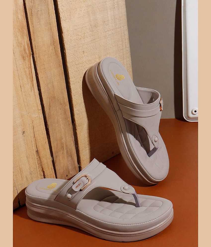 Sneakersvilla Gray Women's Sandal Heels