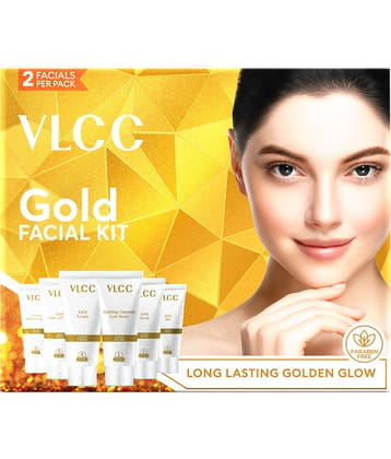 VLCC 1 Time Use Facial Kit For All Skin Type Gold 60g ( Pack of 1 )