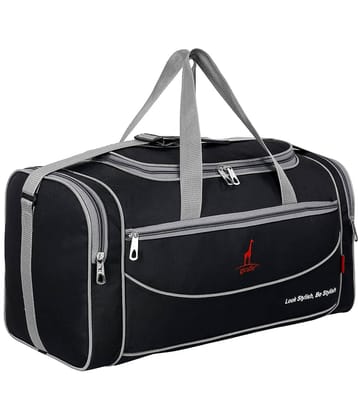 Giraffe 40 Ltrs Black Polyester Duffle Bag
