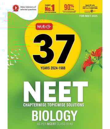 37 Years NEET Chapterwise Topicwise Solutions Biology