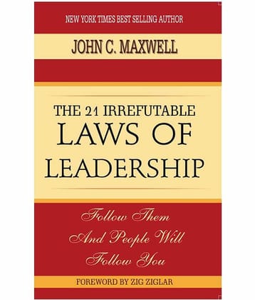 The 21 Infrefutable Law Of Leadership-john C. Maxwell Paperback English 1st Edition