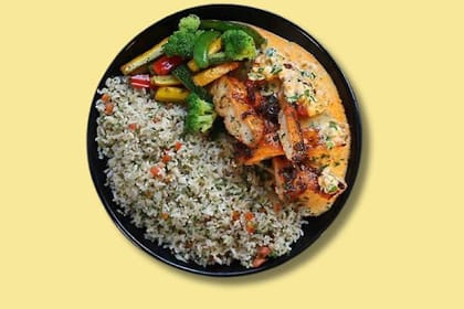 Baked Chicken Steak Bowl