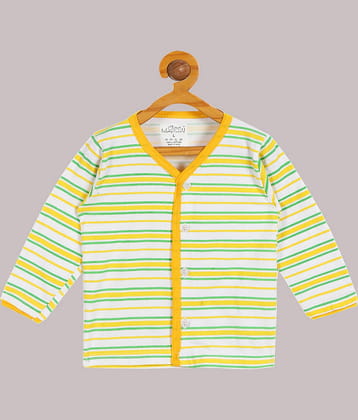 Babeezworld Pack of 1 Baby Boys Cotton Shirt ( Yellow )