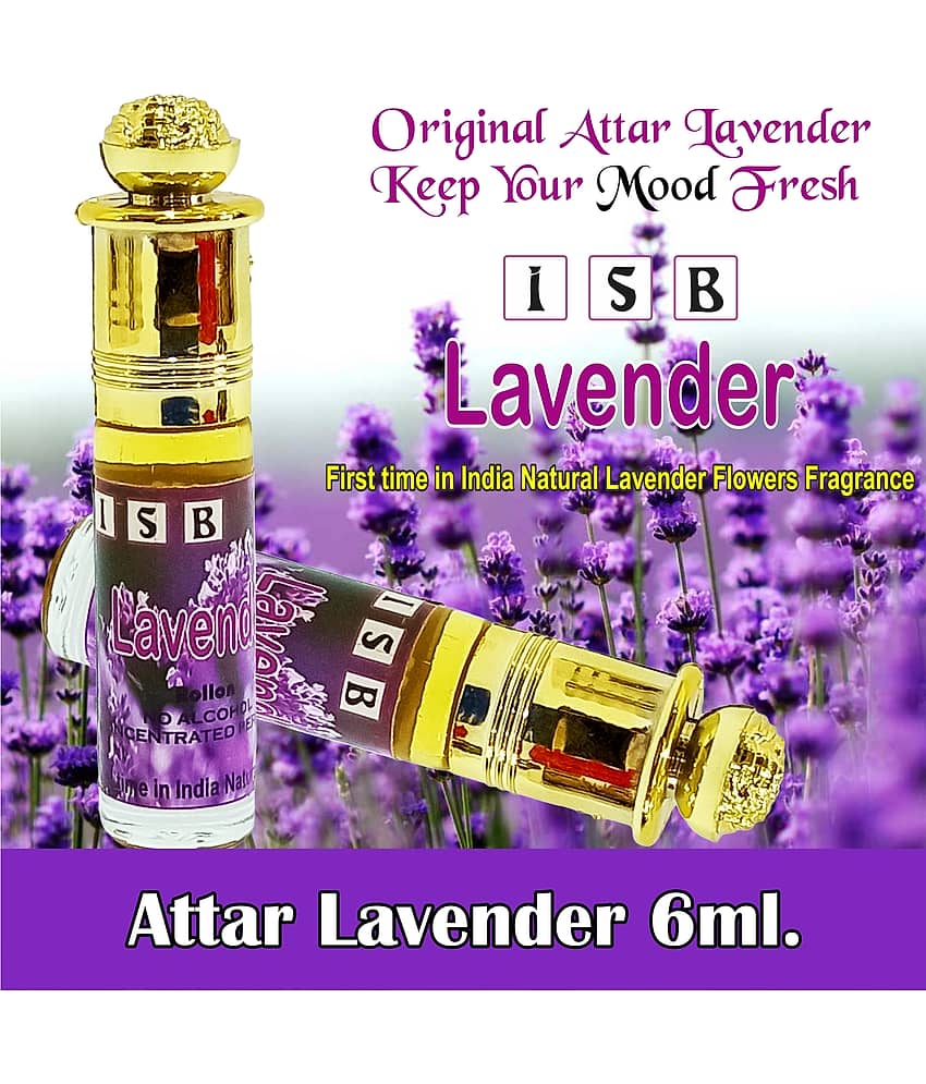 INDRA SUGANDH BHANDAR Relieves Stress and Anxiety Lavender Perfume Last Long Attar (6 ml)