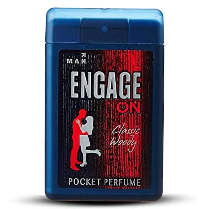 Engage On Classic Woody Man Pocket Perfume, 18 ml 