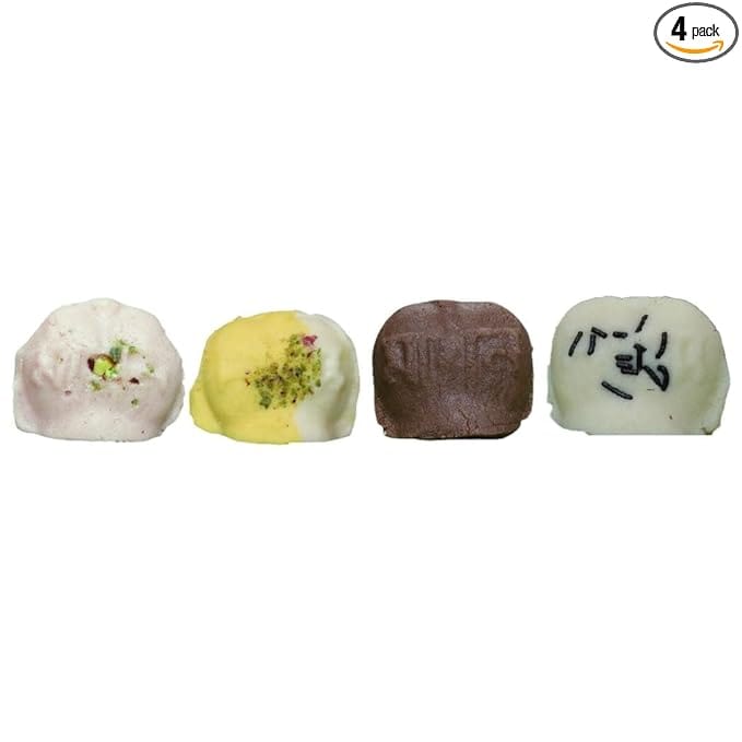 BANGLARMISTI Fusion Talsas Sandesh Pack Fusion Bengali Sweets, Chocolate, Two-in-one, Blackcurrent, Butterscotch(8 Pcs Each) Soft, Norompak,Different Taste Flavour,