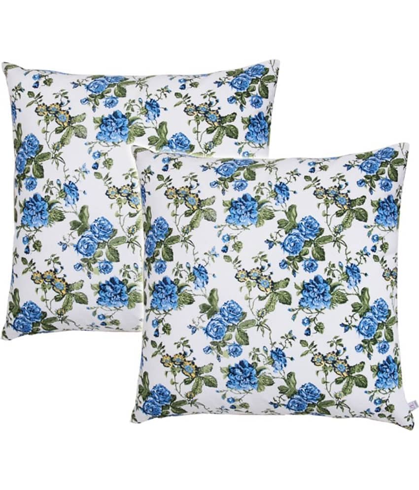 Zubix Multicolor Cotton Cushion Covers - Pack Of 2