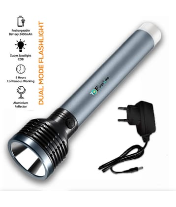 FIRSTLIKE - Above 50W Rechargeable Flashlight Torch ( Pack of 1 )