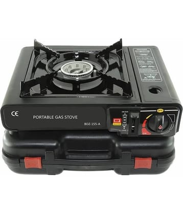 Portable Camping Stove With CarryIng Case | 2 IN Portable Camping Stove | Gas Powerd Single Burn Stove For Outdoor, Camping, Hiking, Trekking