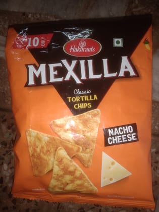 Haldirams mexilla tortilla chips 42gm Haldirams mexilla tortilla chips 42gm