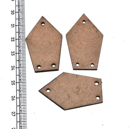 MDF Base use for jewellery making. (40 MM), WERR-029-1 Packet of 100 Pieces / 40 MM