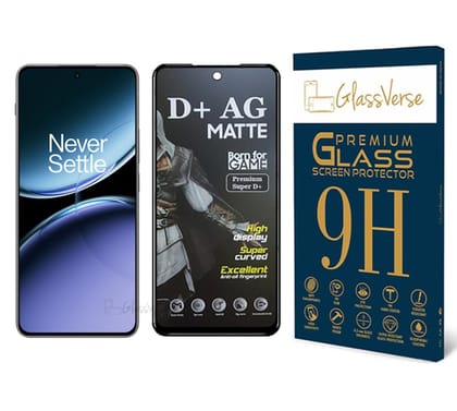 GlassVerse D+ Matte Tempered Glass With 18H Hardness For Oneplus Nord 4 (PACK OF 1) with Free Installation Kit Full screen Coverage - 6.74 inch GlassVerse D+ Matte Tempered Glass With 18H Hardness For Oneplus Nord 4 (PACK OF 1) with Free Installation Kit GlassVerse D+ Matte Tempered Glass With 18H Hardness For Oneplus Nord 4 (PACK OF 1) with Free Installation Kit Full screen Coverage - 6.74 inch GlassVerse D+ Matte Tempered Glass With 18H Hardness For Oneplus Nord 4 (PACK OF 1) with Free Installation Kit