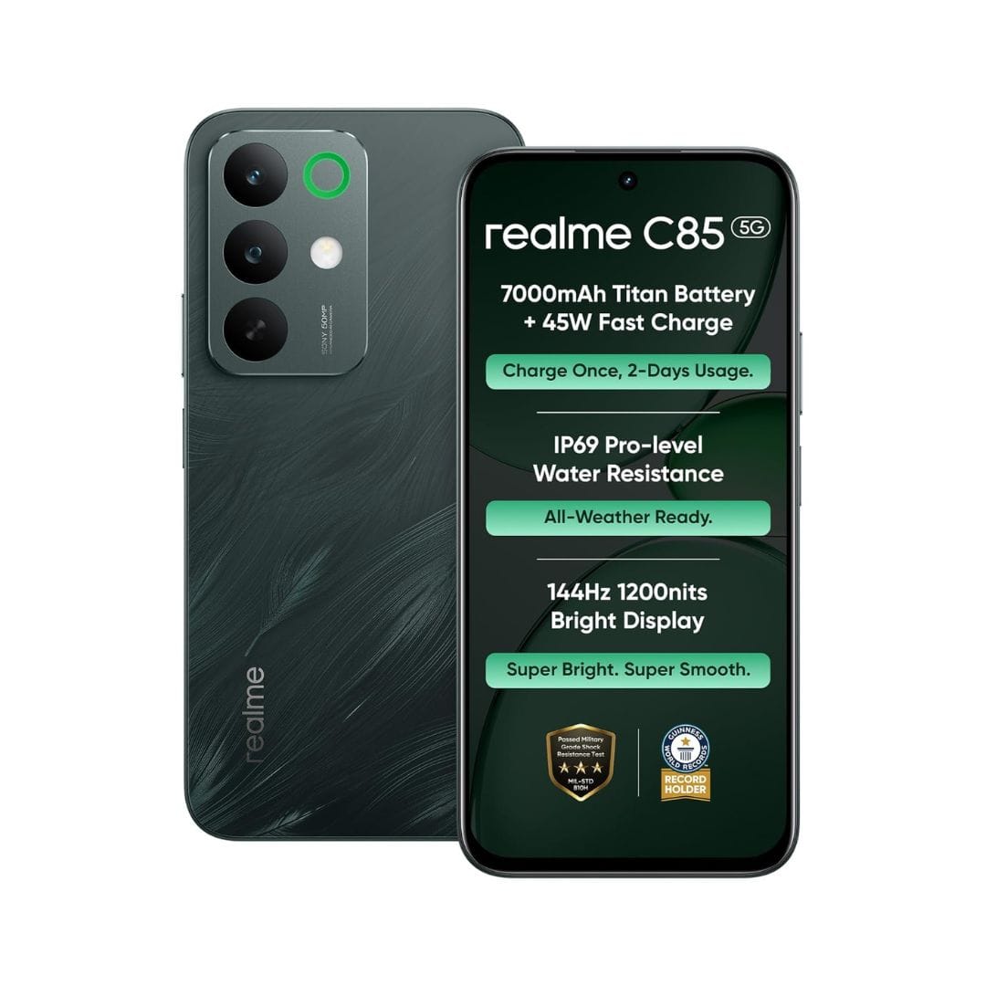 Realme C85 5G 4GB 128GB Peacock Green