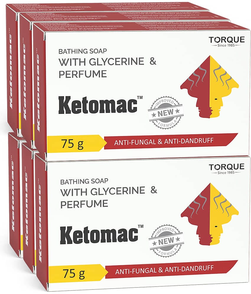 Ketomac Freshness ketomac Soap for All Skin Type ( Pack of 6 )