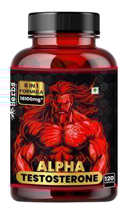 Humming Herbs Alpha Testosterone Booster, 120 Capsules | 8in1 | 16100mg equvivalent| Powerful Combination of Tongkat Ali, Fadogia,Horny Goat Weed, Beet Root and Arginine Humming Herbs Alpha Testosterone Booster, 120 Capsules | 8in1 | 16100mg equvivalent| Powerful Combination of Tongkat Ali, Fadogia,Horny Goat Weed, Beet Root and Arginine