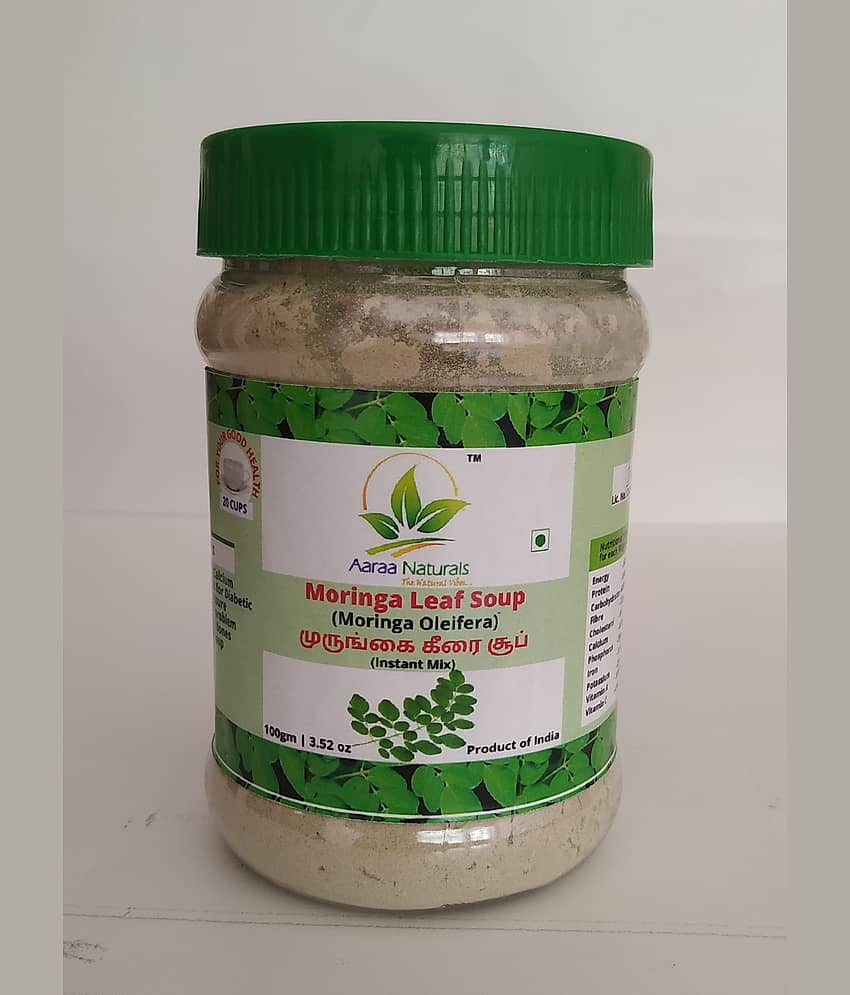 Aaraa Naturals Moringa Leaf (Moringa Oleifera) Soup Instant Soup 100 gm