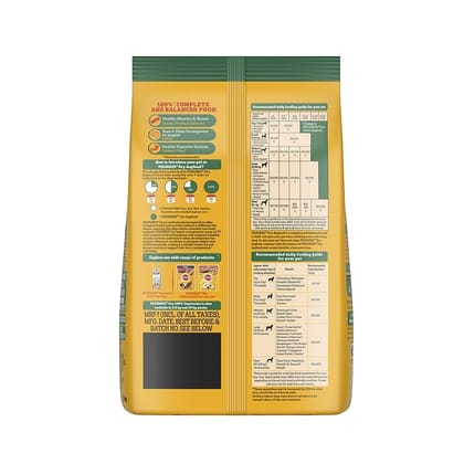 Pedigree 100% Vegetarian Adult &amp; Puppy Dry Dog Food 1kg