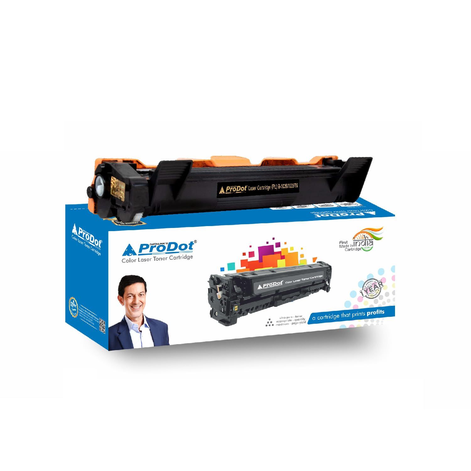 ProDot (PRO B-1020/1035 TN Laser Toner Cartridge for Brother TN-1020/1035 Compatible with Brother HL-1111, 1201, 1211w, DCP-1511, 1514, 1601, 1616nw, MFC1811, 1814, 1911nw
