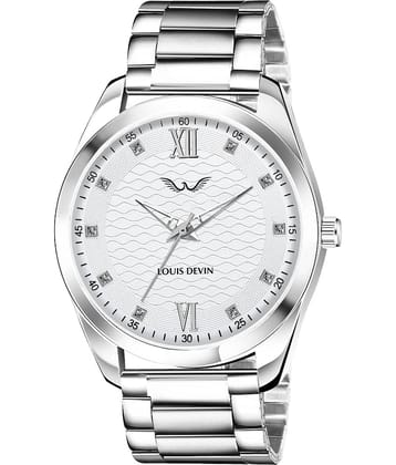 LOUIS DEVIN Silver Metal Analog Men's Watch