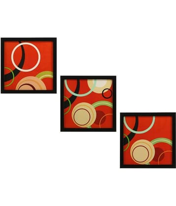 Indianara - Abstract Painting With Frame