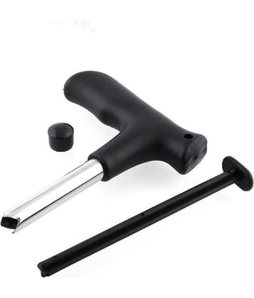 SRL Kitchen Product Stainless Steel Black Coconut Opener/ Drill Tool
