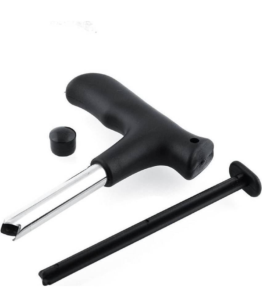 SRL Kitchen Product Stainless Steel Black Coconut Opener/ Drill Tool