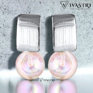 Vivastri Top Trending Alloy Gold Plated Stud Earrings for Women & Girls [VIVA2500ERG]