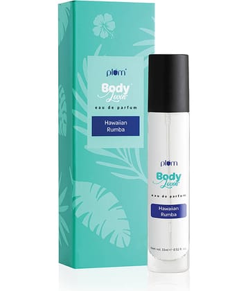 Plum BodyLovin' Hawaiian Rumba | Long Lasting Beachy Fragrance | Luxury Perfume | Eau de Parfum  -  15 ml (For Men & Women)
