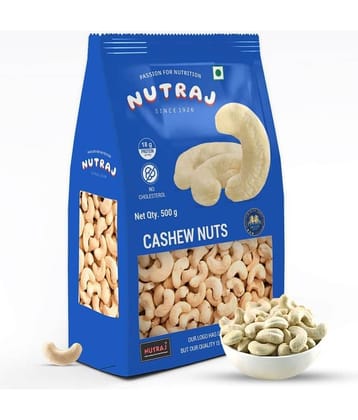 Nutraj Whole W320 Cashew 500g, Kaju 500g