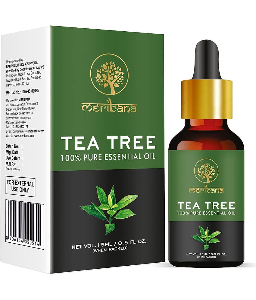 MeriBana - Tea Tree Essential Oil 15 mL ( Pack of 1 )