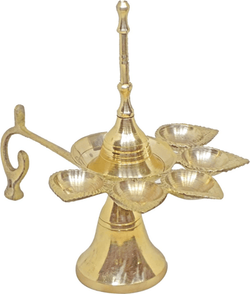 NAVYAKSH Brass Akhand Diya - Pack of 1