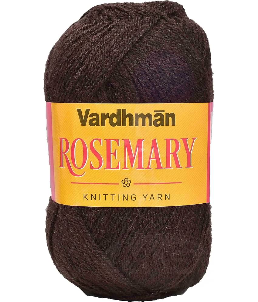 Represents Vardhman K/K Rosemary Coffee (200 gm) knitting wool