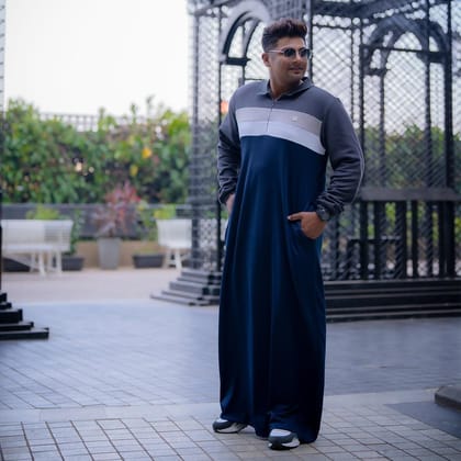 Royal Blue Tertius Thobe Men-XL